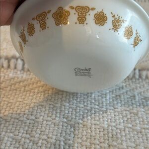 Corelle vintage Corelle bowl in the Butterfly Gold pattern